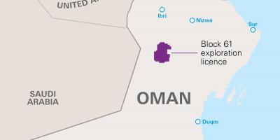 Ramani ya khazzan Oman